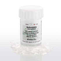 Menthol-Kristalle